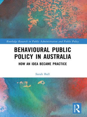 cover image of Behavioural Public Policy in Australia
